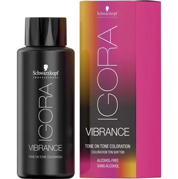 Barva na vlasy Schwarzkopf Professional Igora Vibrance Tone On Tone Color demi-permanentní barva 60 ml, 4-33 matná extra popelavá