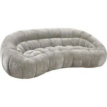 Pohovka LABEL51 Třímístná pohovka CLOUD šedá 238 cm