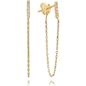 Náušnice Olivie Náušnice ze žlutého zlata Au 585/1000 Au 585; ≤0,85 g.