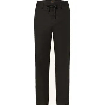 Pánské oblečení Boss Pánské Chino St-P Rovný Zúžený Střih, černá, 36