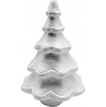 Vánoční ozdoba Polystyrenová vánoční ozdoba (koule) na stromeček 17 cm 6 Ks. BCH-17