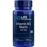 Life Extension Vitamin B3 Niacin Doplněk stravy s niacinem 100 ks, kapsle, 500 mg