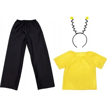 Karnevalový kostým KOSTÝM VČELKA KALHOTY ČELENKA 98-110 3 díly