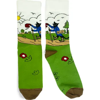 Pánské ponožky Moumou Ponožky Josef Lada- Kocour Mikeš Velikost: 42-46