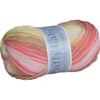 Příze Příze Puffy baby NGM 534 béžovočervená