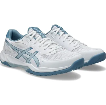 Pánská sportovní obuv Asics GEL-ROCKET 12 Sálová obuv bílá / šedá, UK 12, EU 48, US 13, 30,5 cm