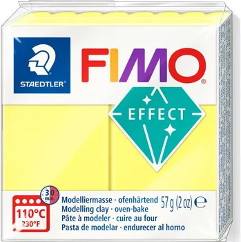 Modelovací hmota FIMO EFFECT MODELOVACÍ HMOTA 57G ŽLUTÁ TRANSPARENTNÍ Č. 104