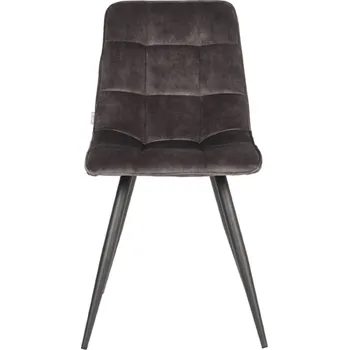 Jídelní židle LABEL51 Sametová jídelní židle JELT antracit UK-30.318