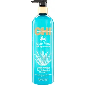Kosmetika CHI Aloe Vera With Agave Nectar Curl Enhancing Shampoo jemný čistící šampon 739 ml