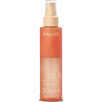 Přípravek na opalování Payot Slunce High Protection Sun Water ochranný sprej na opalování SPF 30 150 ml