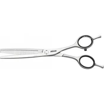 Kadeřnické nůžky Jaguar Silver Line Ocean 32 efilační nůžky na vlasy 6" / 15,5 cm