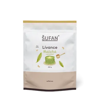 ŠUFAN s.r.o. Lívance Matcha s proteinem - 250 g