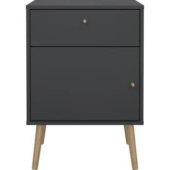 Noční stolek TVI Noční stolek Bodo 49123 šedý mat