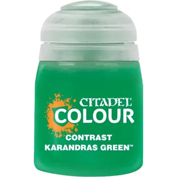 Modelářská barva Citadel Contrast: KARANDRAS GREEN