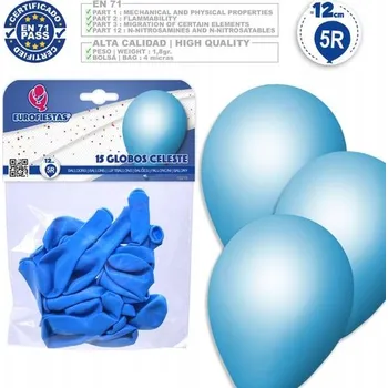 Balónek Světle modré latexové balónky pro každou oslavu