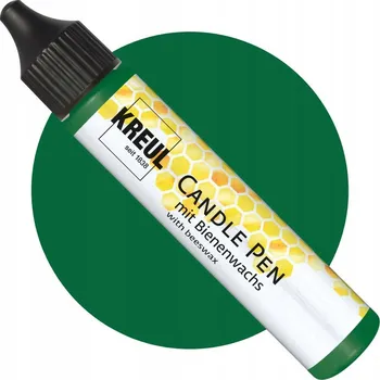 Svíčka Fix na svíčky Kreul Candle Pen ZELENÝ pro malování vosku, svíček a mýdla