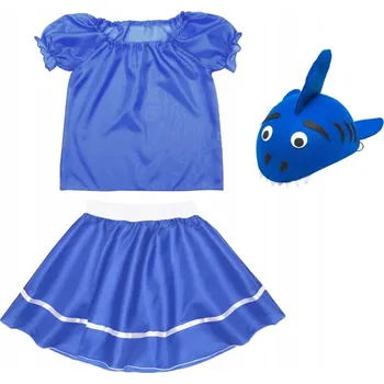 Figurka SET ŽRALOK MODRÝ 116-128 3 dílků