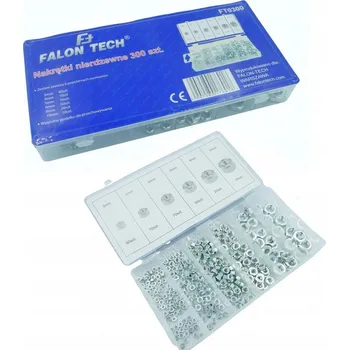 Matice Nerezové matice Falon-Tech 300 ks M3-M10