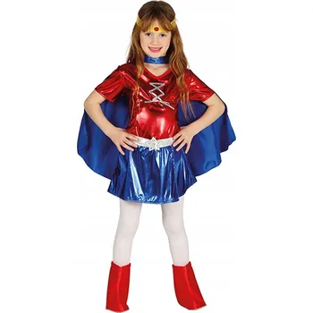 KOSTÝM SUPERGIRL SUPERHRDINKA 142-148