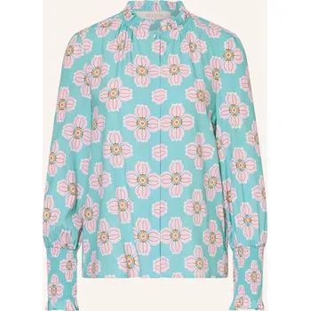 Dámská halenka Herzens Dámská Hedvábná Halenka, tyrkysová / světle růžová /...