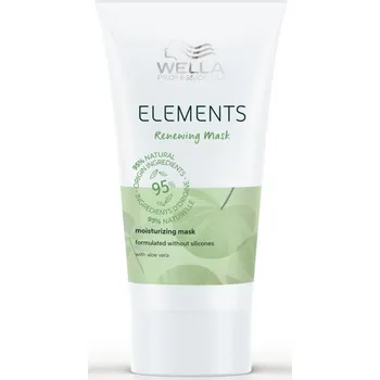 Vlasová regenerace Wella Professionals Elements Renewing Mask maska pro hydrataci a lesk vlasů 30 ml
