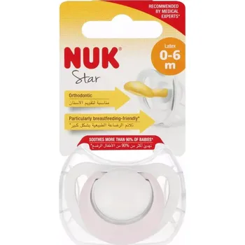 Anatomický latexový Dudlík NUK 0+