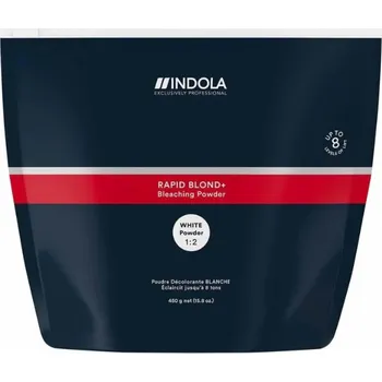 Barva na vlasy Indola Rapid Blond+ zesvětlující bezprašný pudr 450 g, náhradní náplň, White