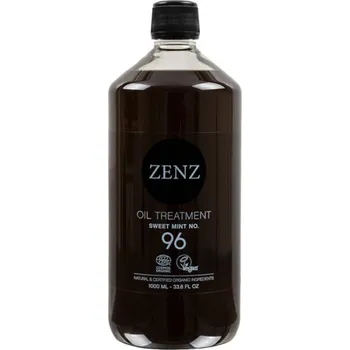 Vlasová regenerace ZENZ Organic Oil Treatment Sweet Mint No. 96 multifunkční pečující olej pro jemné a mastné vlasy 1 l