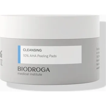 Pleťový peeling Biodroga Cleansing Medical 10% AHA Peeling Pads peelingové polštářky pro rovnoměrnou strukturu pleti 40 ks