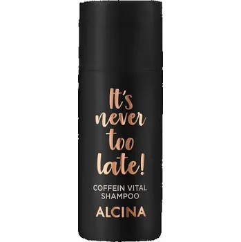 Šampon Alcina It's Never Too Late Coffein Vital Shampoo kofeinový revitalizační šampon 50 ml