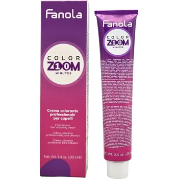 Barva na vlasy Fanola Color Zoom Colouring Cream profesionální permanentní barva s amoniakem 100 ml, 1.0
