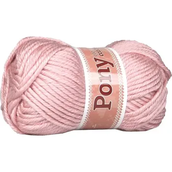 Příze Pony NGM extra silná příze 1001 světlá starorůžová