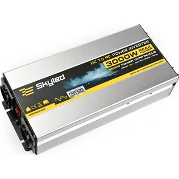 Měnič napětí Měnič napětí Skyled 12V/230V, 3000W (1500W trvalý), čistý Sinus
