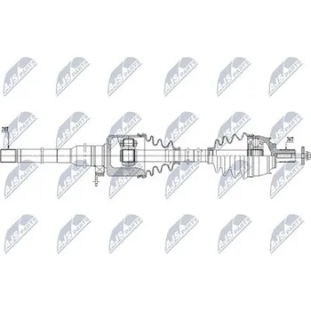 Poloosa kola Hnací hřídel - poloosa NTY NPW-VV-178