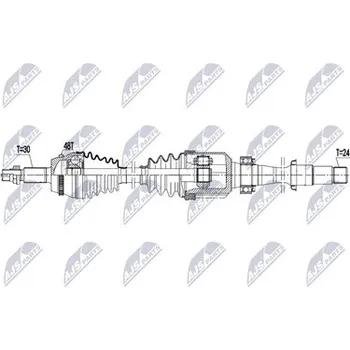 Poloosa kola Hnací hřídel - poloosa NTY NPW-TY-245