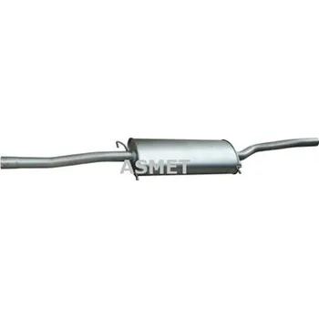 Zadní díl výfuku Střední díl výfuku ASMET 01.081