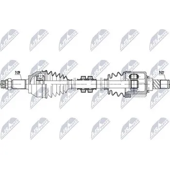 Hnací hřídel - poloosa NTY NPW-NS-181