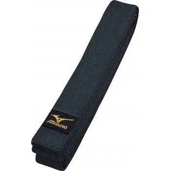 Pásek na kimono Mizuno JAPAN BELT IJF Pásek na judo černá, 2 ( 235 cm)
