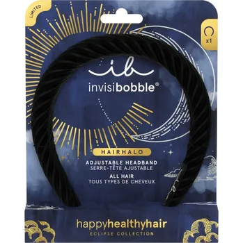 Invisibobble Eclipse Hairhalo Midnight Ring čelenka do vlasů s luxusní sametovou texturou 1 ks, Midnight Ring