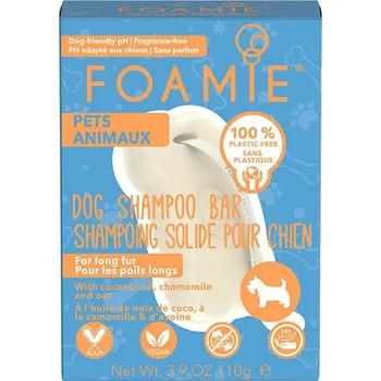 Kosmetika pro psa Foamie Dog Shampoo Camomile & Oats For Long Coat šampon pro psy s dlouhou srstí 110 g