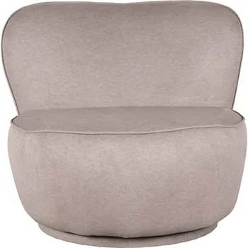 Křeslo LABEL51 Otočné křeslo BUNNY šedé FU-88.013