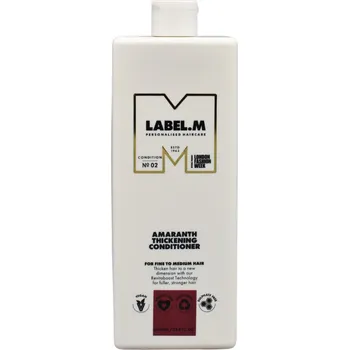 label.m Amaranth Thickening Conditioner objemový a posilující kondicionér s výtažky z amarantu 1 l
