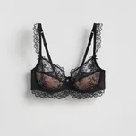 Reserved - Podprsenka s kosticemi a měkkými košíčky - černý - 707HQ-99X - 707HQ-99X-80D