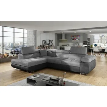 Sedací souprava Sedací souprava Lido levá světle šedý sed