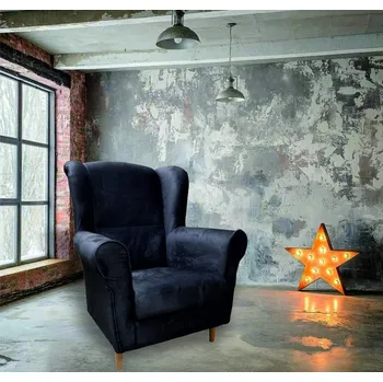 Křeslo FALCO Křeslo Andrej tmavě šedá