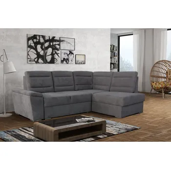 Sedací souprava FALCO Sedací souprava Minos pravá šedá