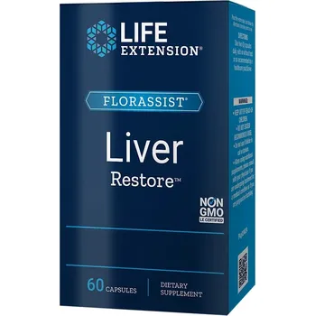 Life Extension FLORASSIST® Liver Restore™ Doplněk stravy s probiotiky a prebiotiky 60 ks, kapsle, 360 mg