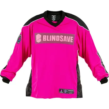 Florbal BlindSave Limited edition LEGACY goalie jersey Brankářský dres L, růžová / černá