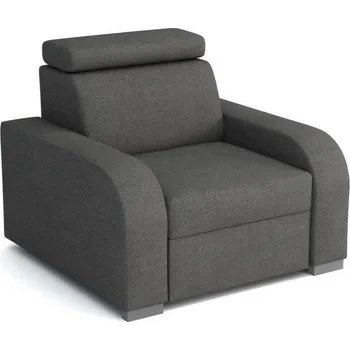 Křeslo FALCO Křeslo Oslo tmavě šedé