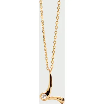 Náhrdelník PDPAOLA Zlatý náhrdelník s iniciálem L